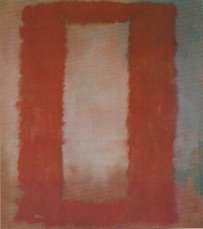 mark rothko red on maroon oil painting image